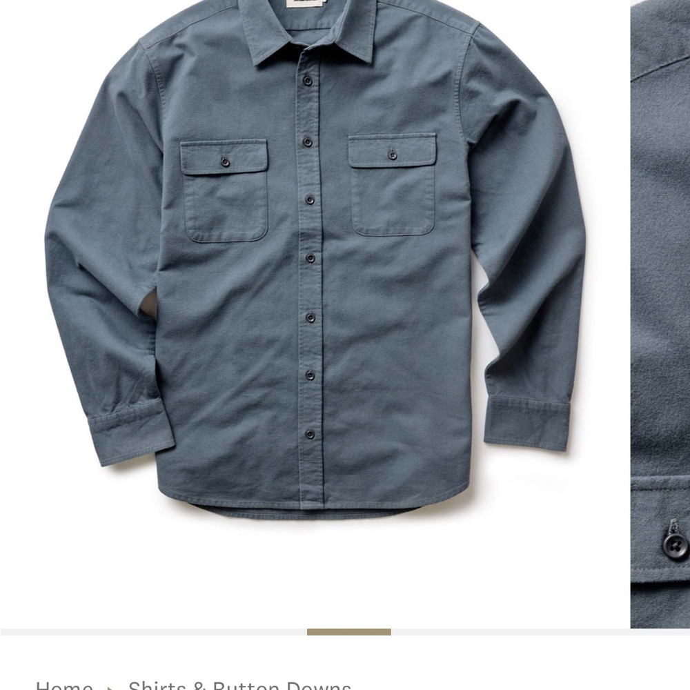 Taylor Stitch Gray Shirt